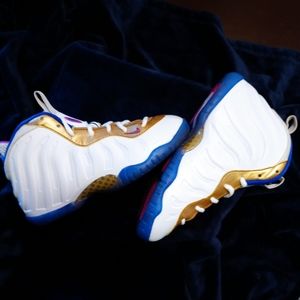 Nike Air Foamposite 1 👟 Peanut Butter & Jelly size 2y